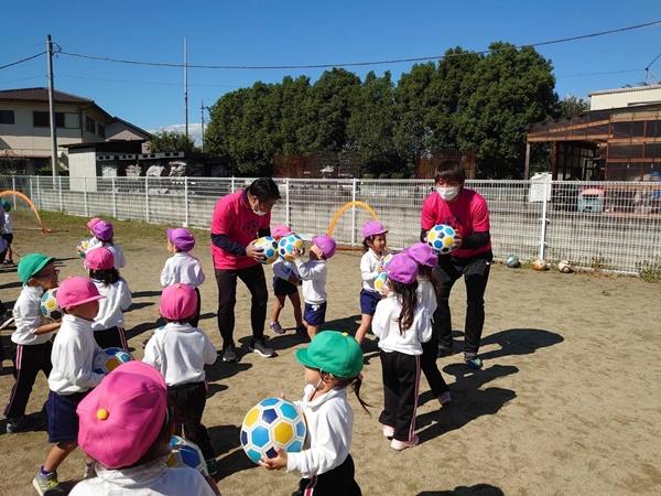  年中・年少ボール遊び～楽しかった！またやりたいね！　