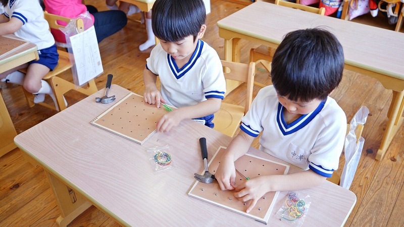 幼稚園の一日