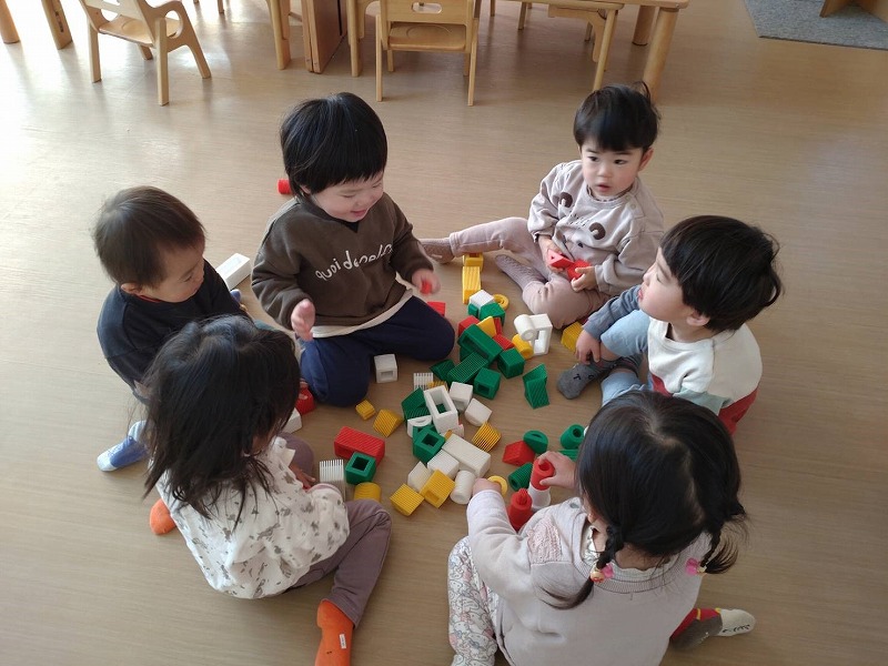 １歳半からの「桃組」